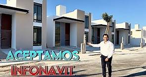 🏡 Casas en VENTA en Mérida, Yucatán 2024 | 3 CASAS que aceptan TU crédito INFONAVIT | Fovisste