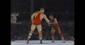 Bob Backlund vs Mike Jackson Pro Wrestling USA Nov 3rd, 1984