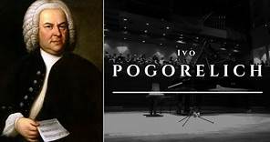 (Ivo Pogorelich | 1986 | Live) Bach: Gavotte