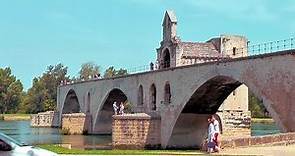 Pont d'Avignon (Pont Saint-Bénezet), Avignon, Provence France [HD] (videoturysta.eu)