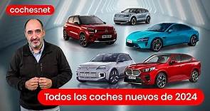 Todos los coches nuevos que se lanzarán en 2024... o casi / Review en español | coches.net