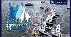 Open Fleet Racing Finals Day 1: College Sailing Nationals 2023 at Kings Point