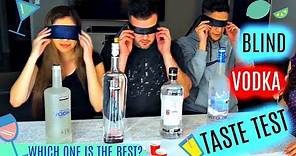 Grey Goose vs Ketel One vs Kirkland * Blind Taste Test* Which One Tastes Best?