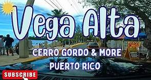 Vega Alta, PUERTO RICO in 4K! Cerro Gordo Beach Drive & More in 2023