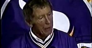 Minnesota Vikings Coach Jerry Burns Press Conference 1989