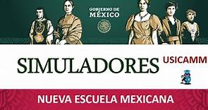 ▷ Simuladores de la Nueva Escuela Mexicana 🥇【2024 -2022】GobMX.org