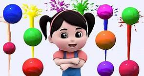 Colors Song, Rainbow Colors and Educational Video for Kids