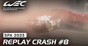 Brendon Hartley Loses Control at the Raidillon I 2023 6 Hours of Spa I Qualifying I FIA WEC