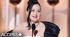 Lily Gladstone Gives Powerful Speech For Historic Golden Globes Win