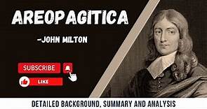 Areopagitica by John Milton | Detailed Summary and Critical Analysis | UGC NET English Syllabus