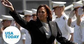 Kamala Harris delivers passionate commencement speech at West Point | USA TODAY