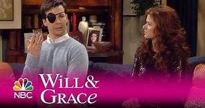 Will & Grace - Jack Unveils His Eyebrow Tragedy (Highlight)