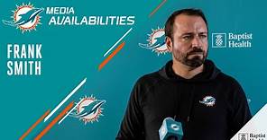 Offensive Coordinator Frank Smith meets with the media | Miami Dolphins