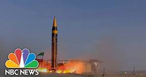Iran test-fires latest version of ballistic missile with a 1,240-mile range