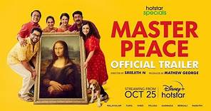 MASTERPEACE | Official Malayalam Trailer | Hotstar Specials | October 25