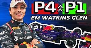 SUPER FORMULA em Watkins Glen! De P4 para P1 com Enzo Fittipaldi!