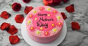 How to make easy Mother's Day Cake | Mothers Day