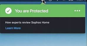 Sophos Home Mac UI