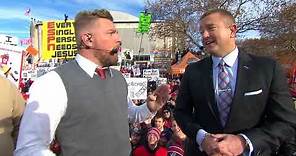 Pat McAfee continues to bring legendary moments to College GameDay 🔥🤣