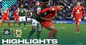 Highlights | Plymouth Argyle 3-1 Milton Keynes Dons