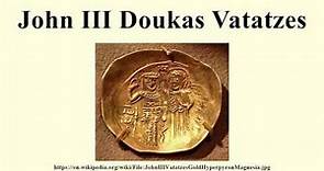 John III Doukas Vatatzes