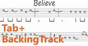 Cher - Believe / Guitar Tab+BackingTrack