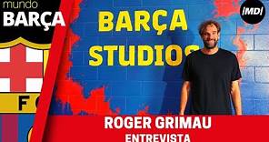 Entrevista a Roger Grimau, nuevo entrenador del FC Barcelona de basket