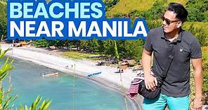 12 of the BEST BEACHES NEAR MANILA: Batangas, Zambales, Quezon & More! • ENGLISH • The Poor Traveler