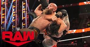 Tommaso Ciampa vs. “Big” Bronson Reed: Raw, Aug. 28, 2023