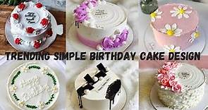 🎂Simple Birthday Cake design | Cake Design for birthday | Beginner Cake Design | Birthday Cake Photo