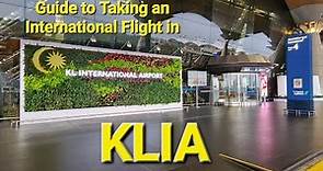 Departure Kuala Lumpur International Airport T1 KLIA 1 吉隆坡国际机场 لاڤڠن تربڠ انتارابڠسا كوالا لومڤور