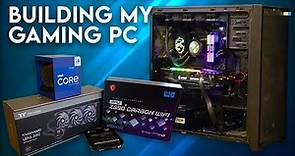 Building A Gaming PC - Intel i9 12900k - FULL BUILD