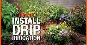 How to Install Drip Irrigation | The Home Depot