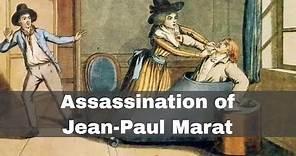 13th July 1793: Jean-Paul Marat stabbed to death in his bathtub by Charlotte Corday