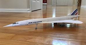 Air France Concorde Papercraft