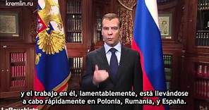 Discurso del Presidente ruso D Medvédev 23 11 2011