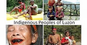 Indigenous Peoples of Luzon