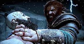 God of War 5 Ragnarok - THOR Vs Kratos Boss Fight PS5 (4K 60FPS) Full Fight Gameplay