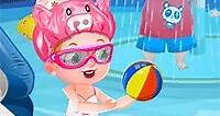 La bebé Hazel: paseo al parque acuático - Un juego gratis para chicas en JuegosdeChicas.com