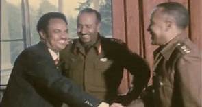 General Aman Andom receives foreign diplomats 1974