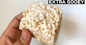 Extra Chewy Homemade Rice Crispy Treats | Marshmallows and Fluff | Bake with Bee