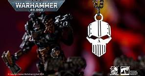 Starforged Warhammer 40K Iron Warriors Pendant