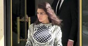 WEDDING DRESS ALERT - Kim Kardashian meets Riccardo Tisci at Givenchy in Paris