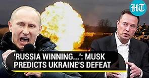 Elon Musk's Big Pro-Putin Statement; Predicts Russian Victory In Ukraine, Explains Why | Watch