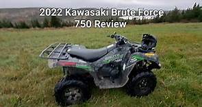 2022 Kawasaki Brute Force 750 Review
