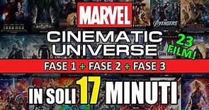 TUTTO il Marvel Cinematic Universe (23 film!) in 17 minuti!