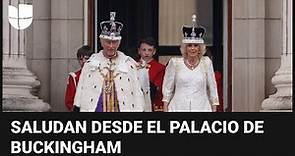Coronación Carlos III: así fue el saludo del rey y la reina desde el Palacio de Buckingham