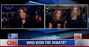 Obama Deputy Campaign Manager Stephanie Cutter talks post-debate