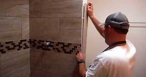 Install Shower Tile Edging Trim - Quick and Easy!