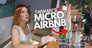 Taiwan’s Tiny Airbnb & Nightout in Taipei 🏠🇹🇼 [台灣最小的 Airbnb & 單人台北之旅]